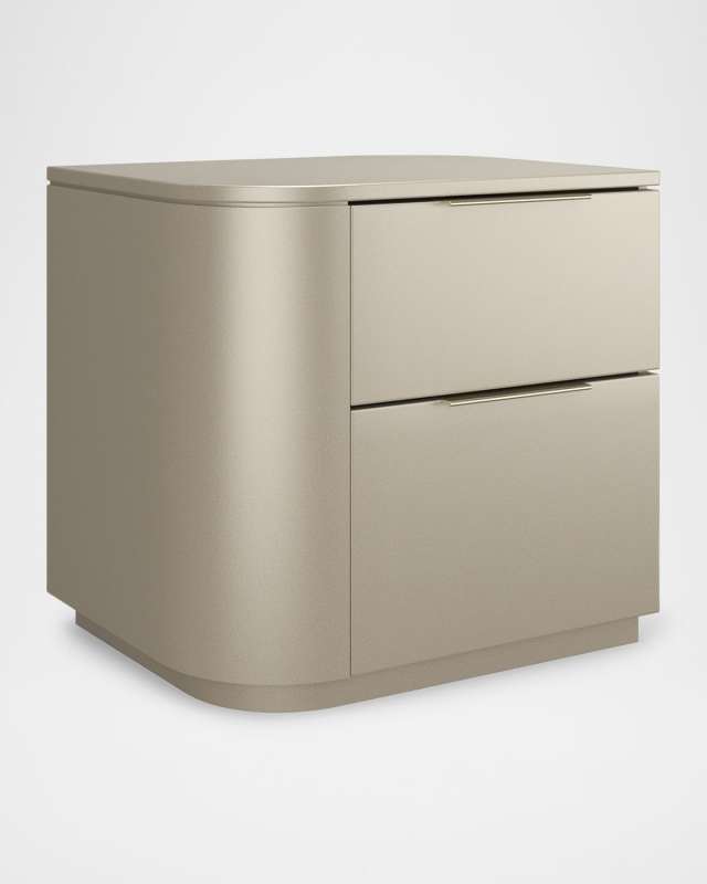 Oblique Left Nightstand